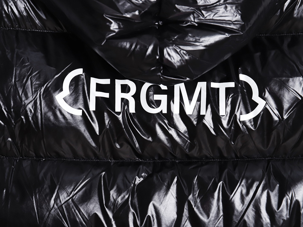 Moncler X FRGMT joint hooded down vest