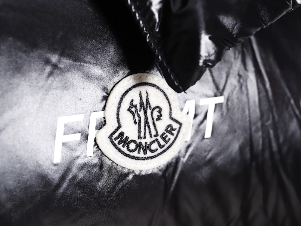 Moncler X FRGMT joint hooded down vest