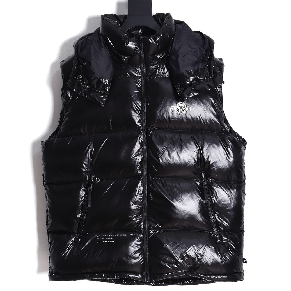 Moncler X FRGMT joint hooded down vest