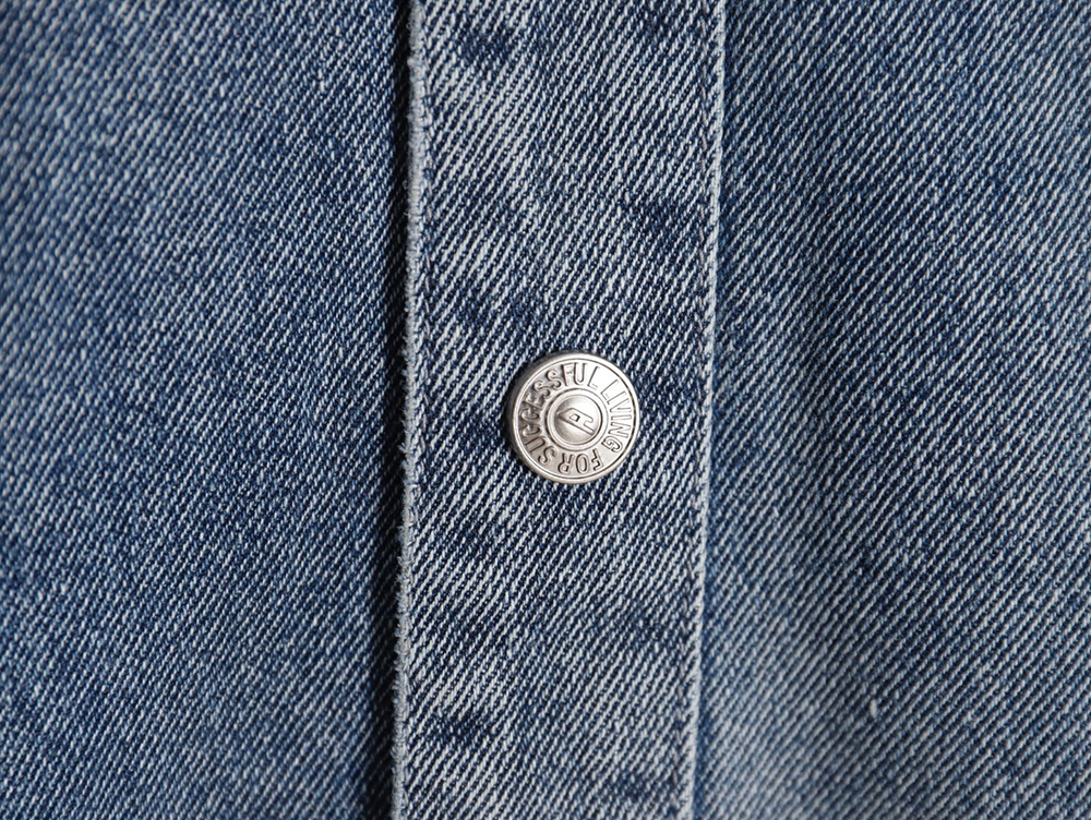 Diesel new autumn patchwork denim shirt