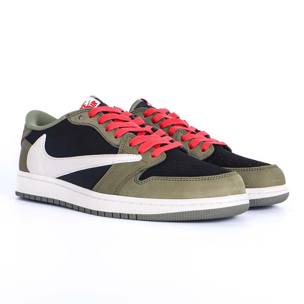 Travis Scott x Air Jordan 1 Low Dark Green