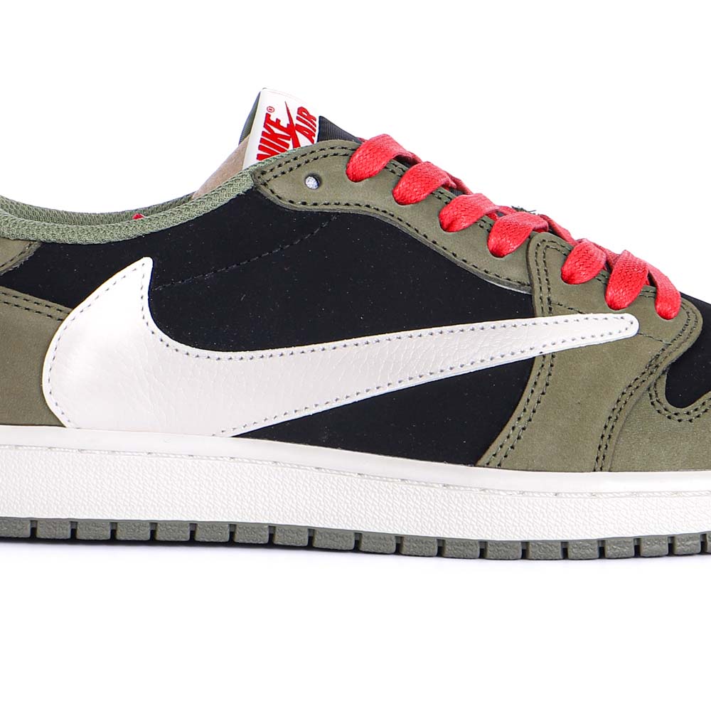 Travis Scott x Air Jordan 1 Low Dark Green