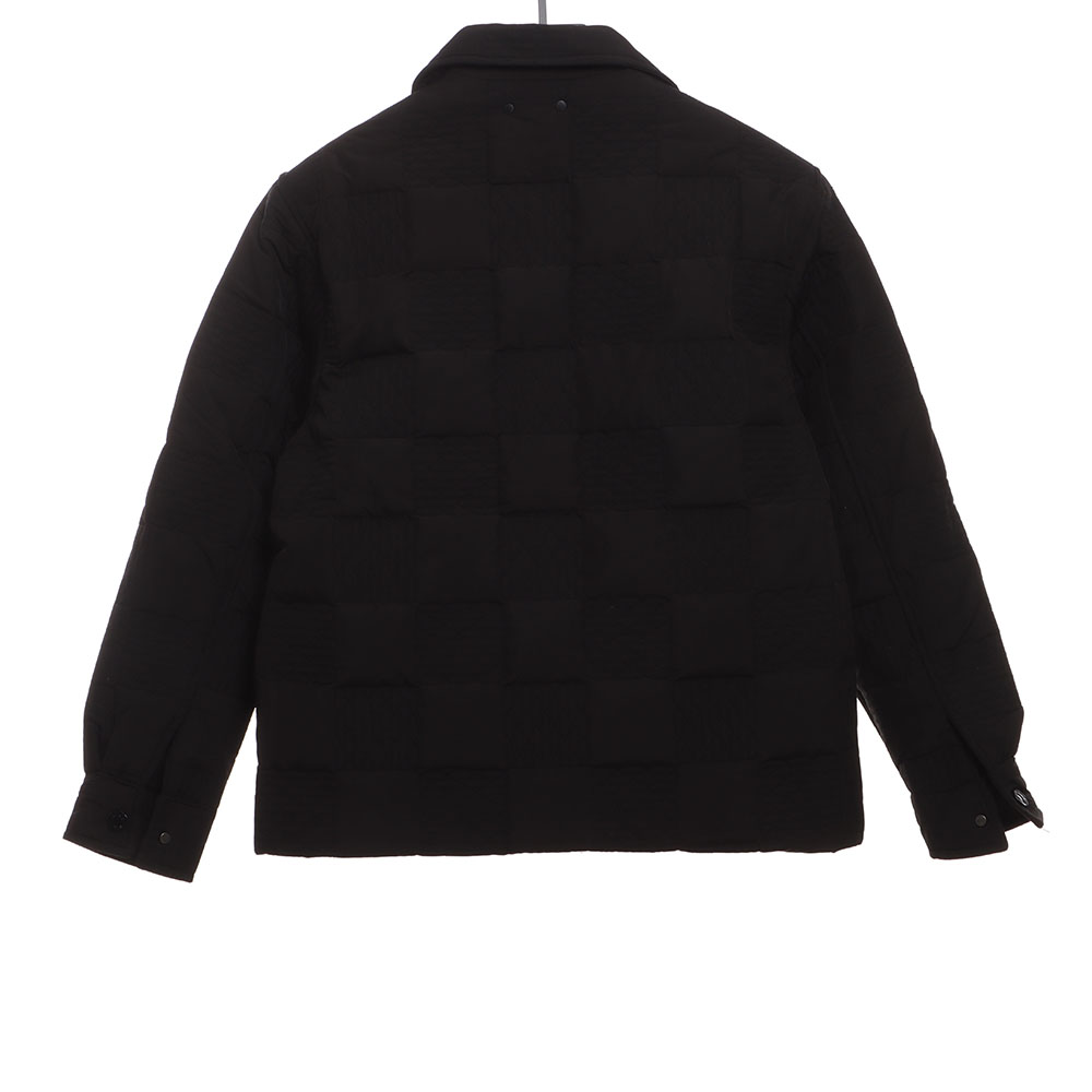 l0*is V*t0n three-dimensional checkerboard cotton jacket
