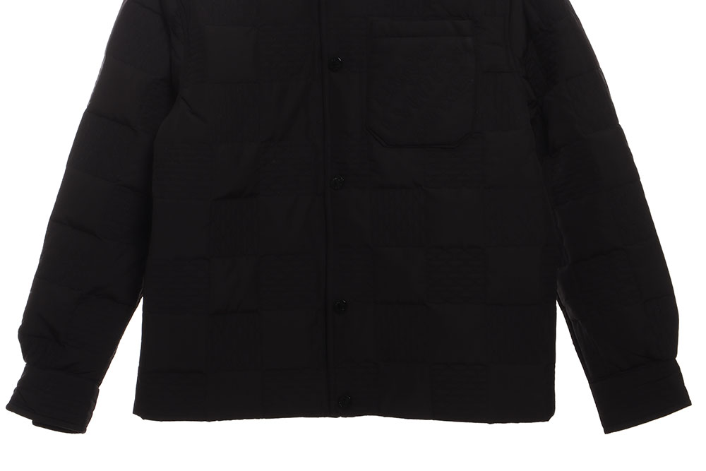 l0*is V*t0n three-dimensional checkerboard cotton jacket