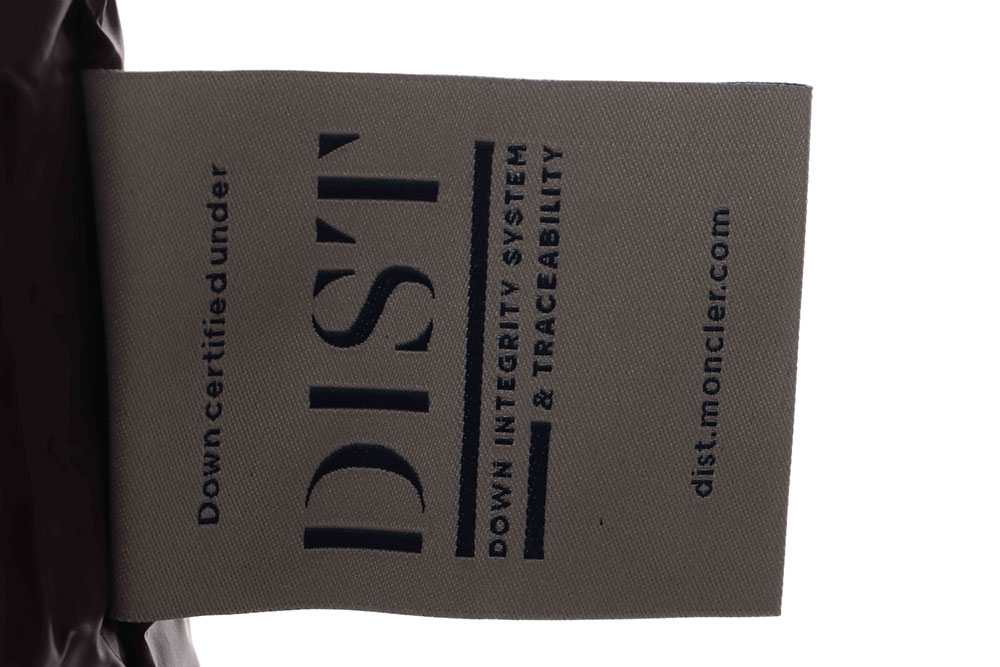 moncler solid color arm pocket down jacket