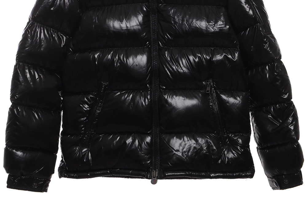 moncler solid color arm pocket down jacket