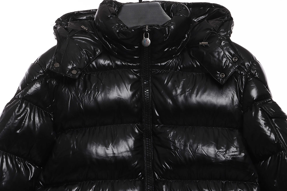 moncler solid color arm pocket down jacket
