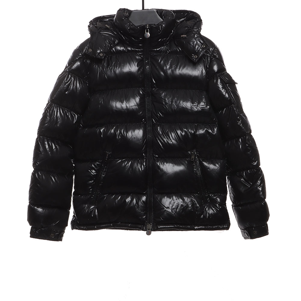 moncler solid color arm pocket down jacket