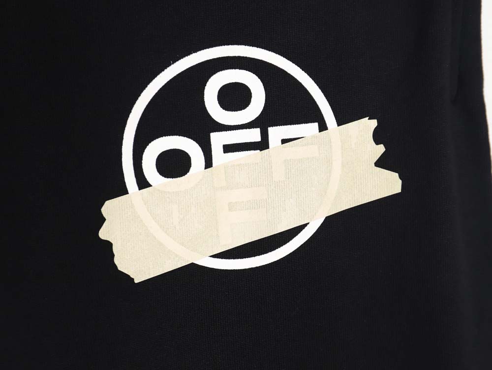 OWOFF WHITE\OFF-WHITE OW yellow tape trousers