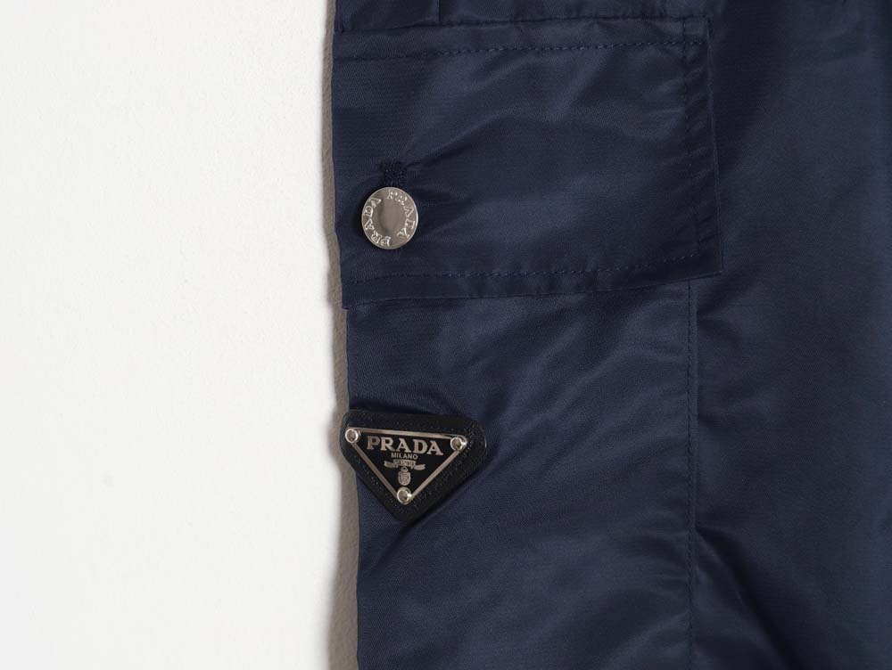 Pra*a Pra*a\Pra*a Pra*a nylon pocket straight wide-leg pants