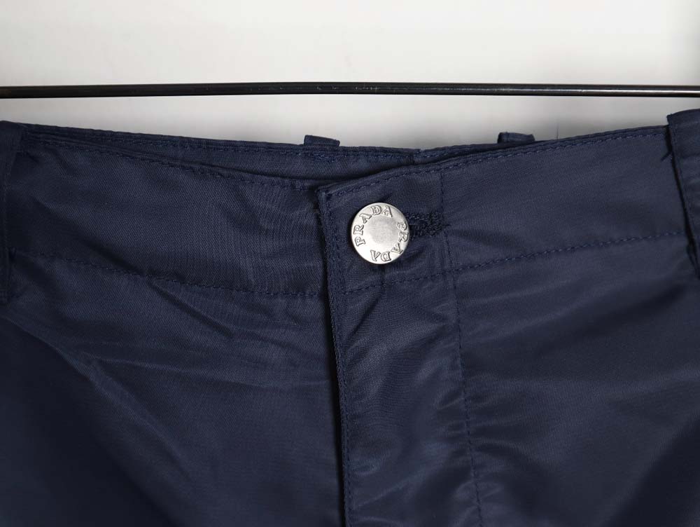 Pra*a Pra*a\Pra*a Pra*a nylon pocket straight wide-leg pants