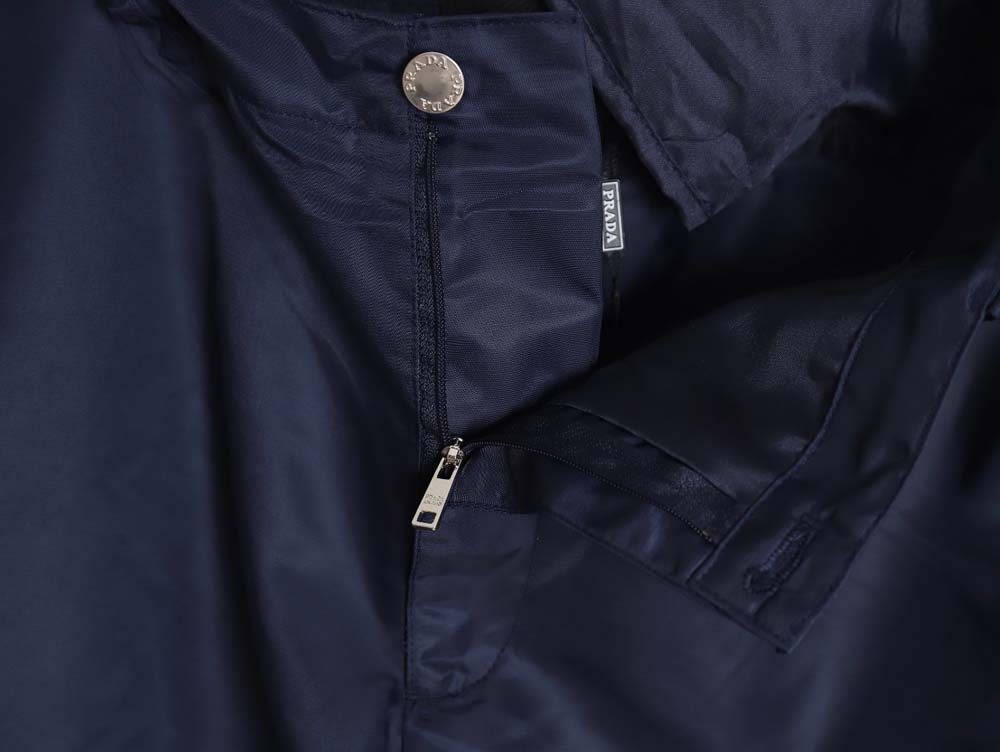 Pra*a Pra*a\Pra*a Pra*a nylon pocket straight wide-leg pants