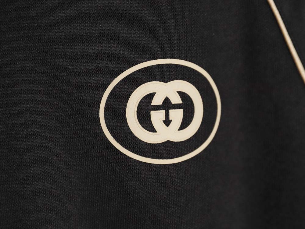 G*u*i\G*u*i G*u*i classic red and green webbing suit jacket