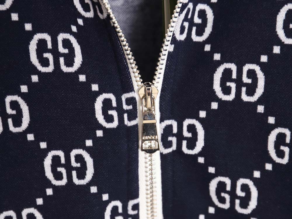 G*u*i\G*u*i G*u*i classic all-over jacquard logo suit jacket