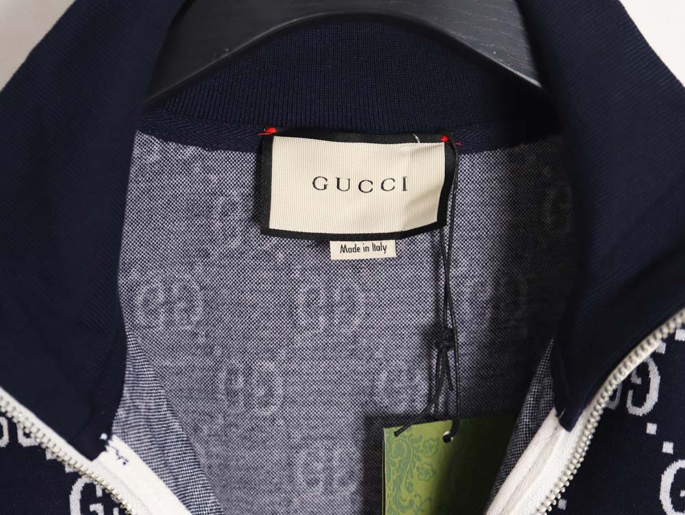 G*u*i\G*u*i G*u*i classic all-over jacquard logo suit jacket
