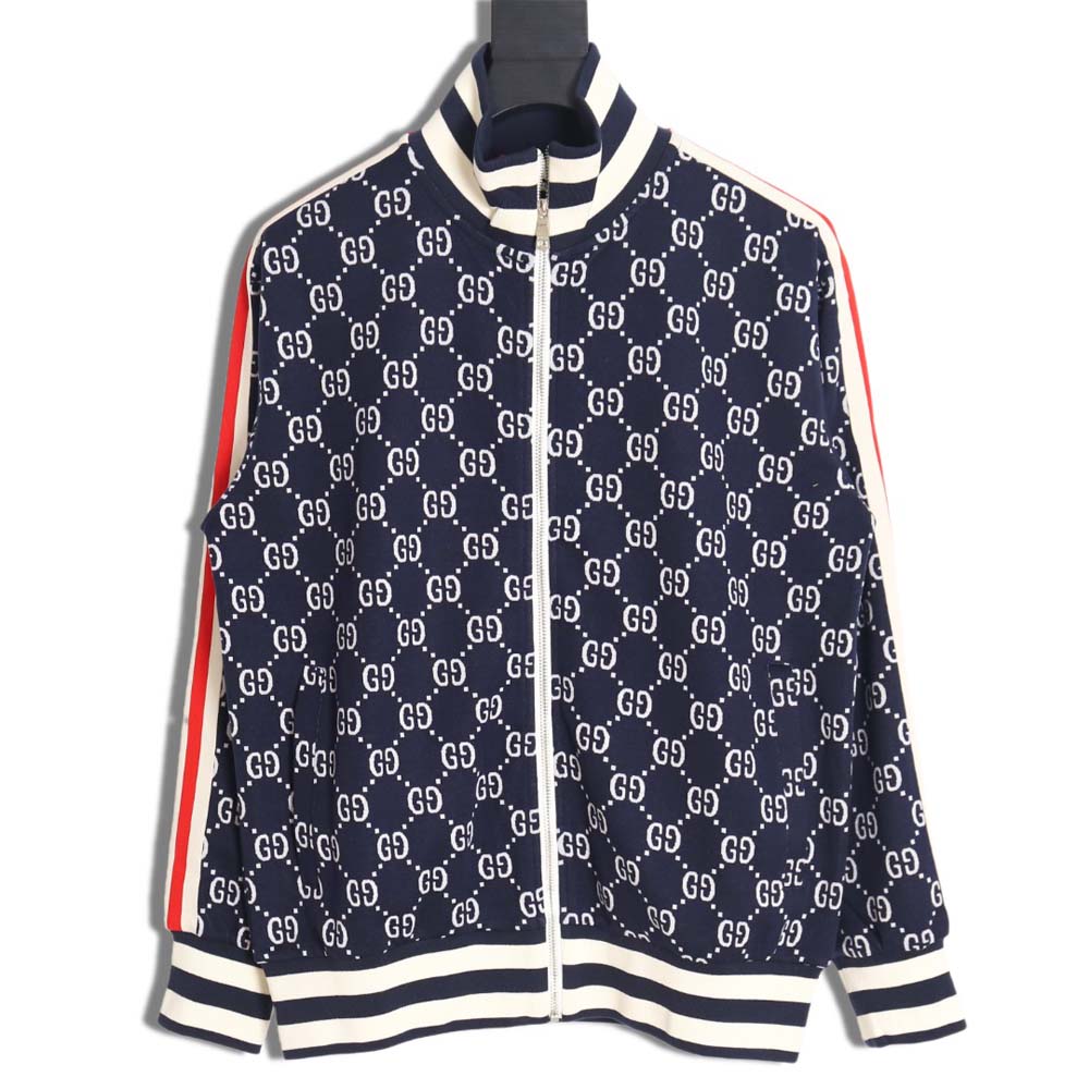 G*u*i\G*u*i G*u*i classic all-over jacquard logo suit jacket