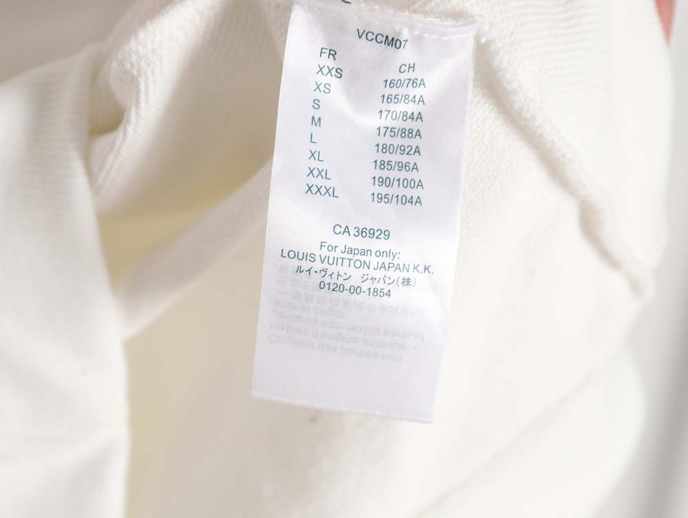 l0*is V*t0n lv l0*is V*t0n\l0*is V*t0n lv l0*is V*t0n 23fw graffiti print crew neck sweatshirt