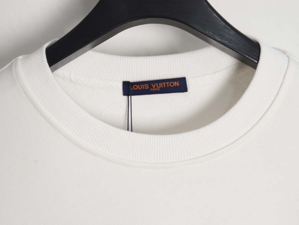 l0*is V*t0n lv l0*is V*t0n\l0*is V*t0n lv l0*is V*t0n 23fw graffiti print crew neck sweatshirt