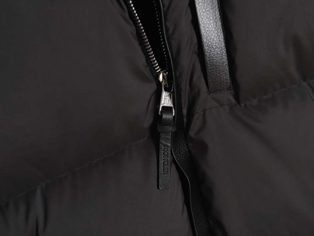 MONCLER Mouth Mouth\Moncler Mouth Mouth 23FW BESBRE Leather Zipper Short Down_CM_1