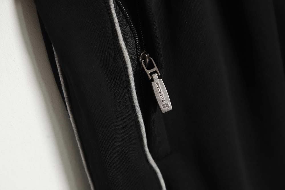 Ba*len*cia*ga Ba*len*cia*ga\Ba*len*cia*ga 22fw sport b basic letter line embroidered trousers