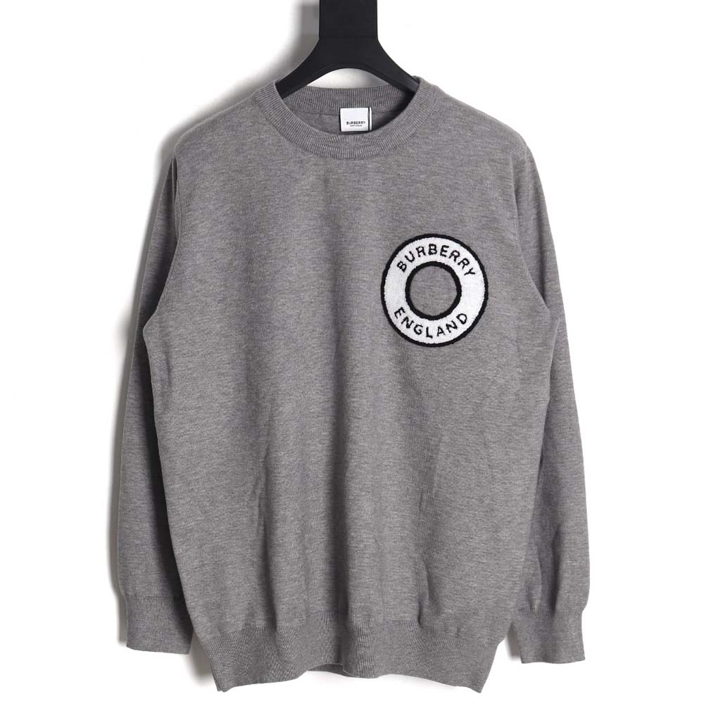 B**rry bbr\B**rry 23fw towel embroidered circle neck sweater_cm_1