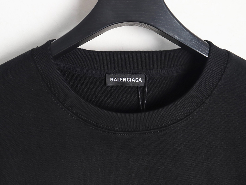 Ba*len*cia*ga 23fw graffiti lettering print crew neck sweatshirt