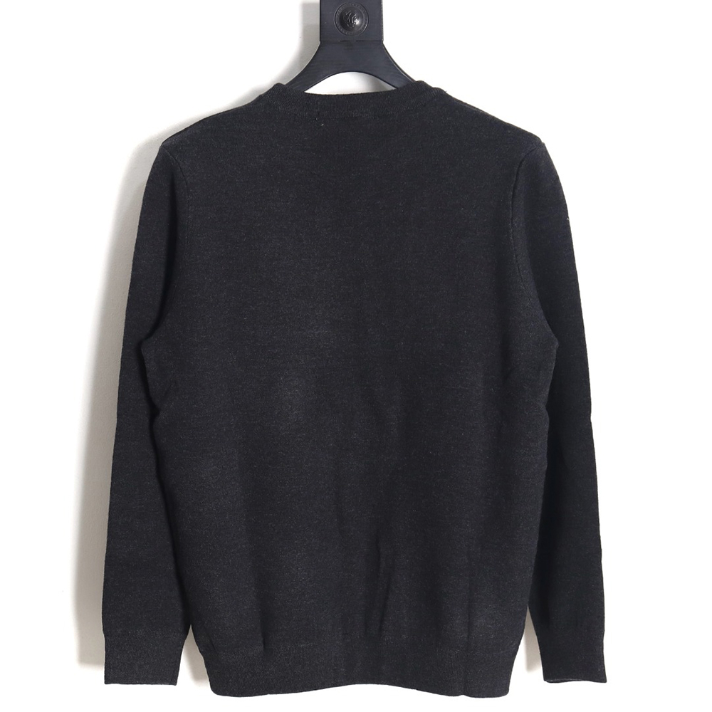 l0*is V*t0n logo print crew neck sweater