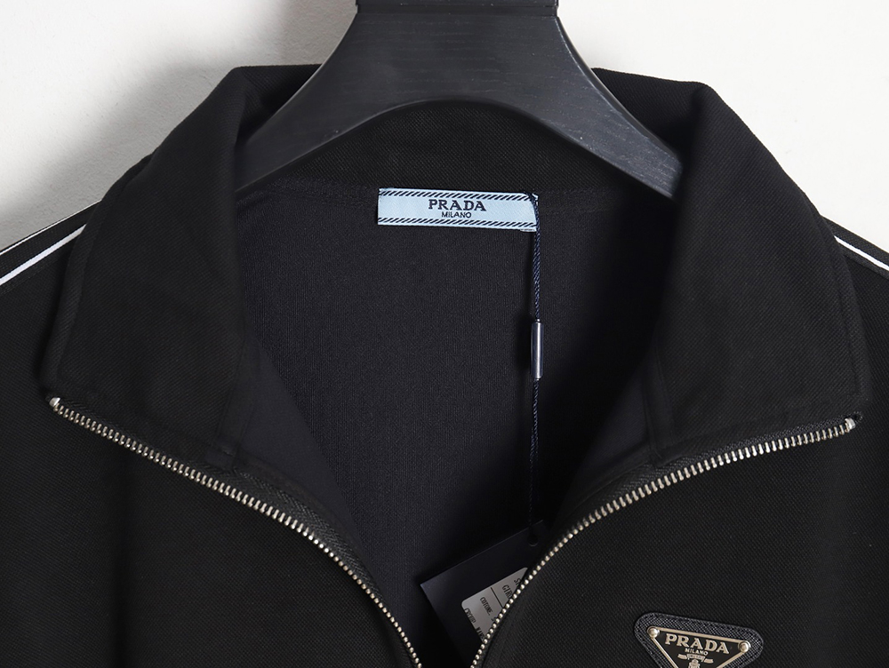 Pra*a 23fw triangle logo side webbing suit jacket