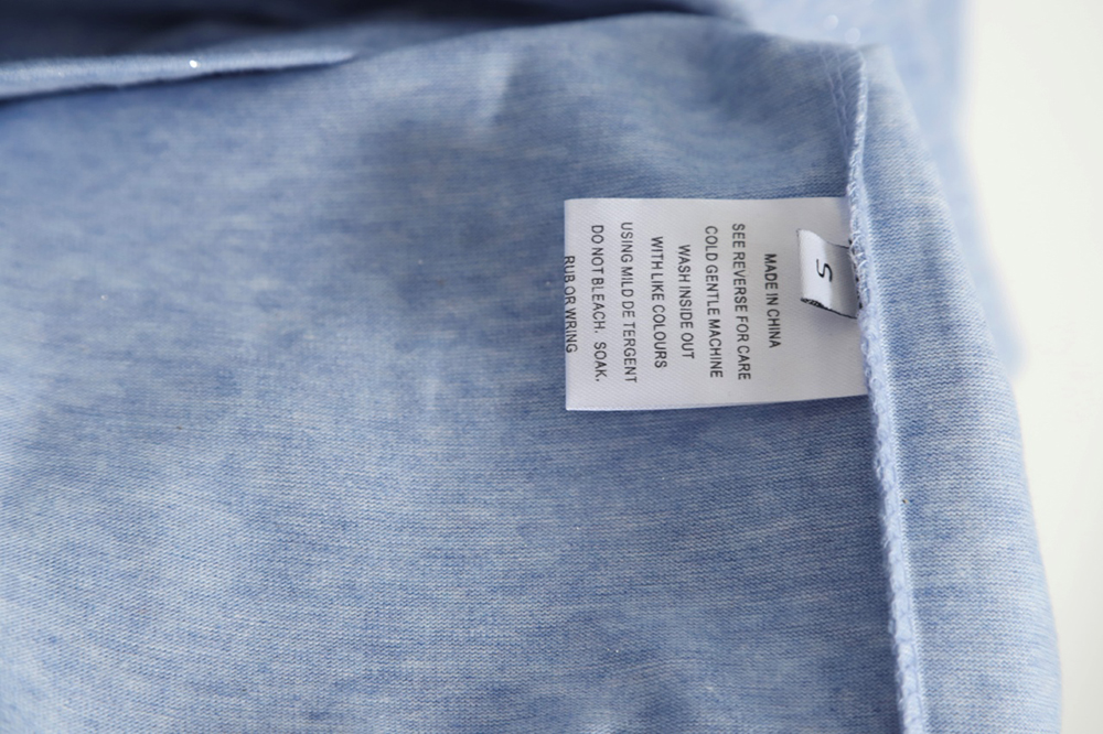 Alexander Wang 23FW glitter long-sleeved T-shirt