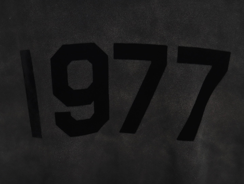 Fear of God Gradient washed flocking 1977 crew neck sweatshirt