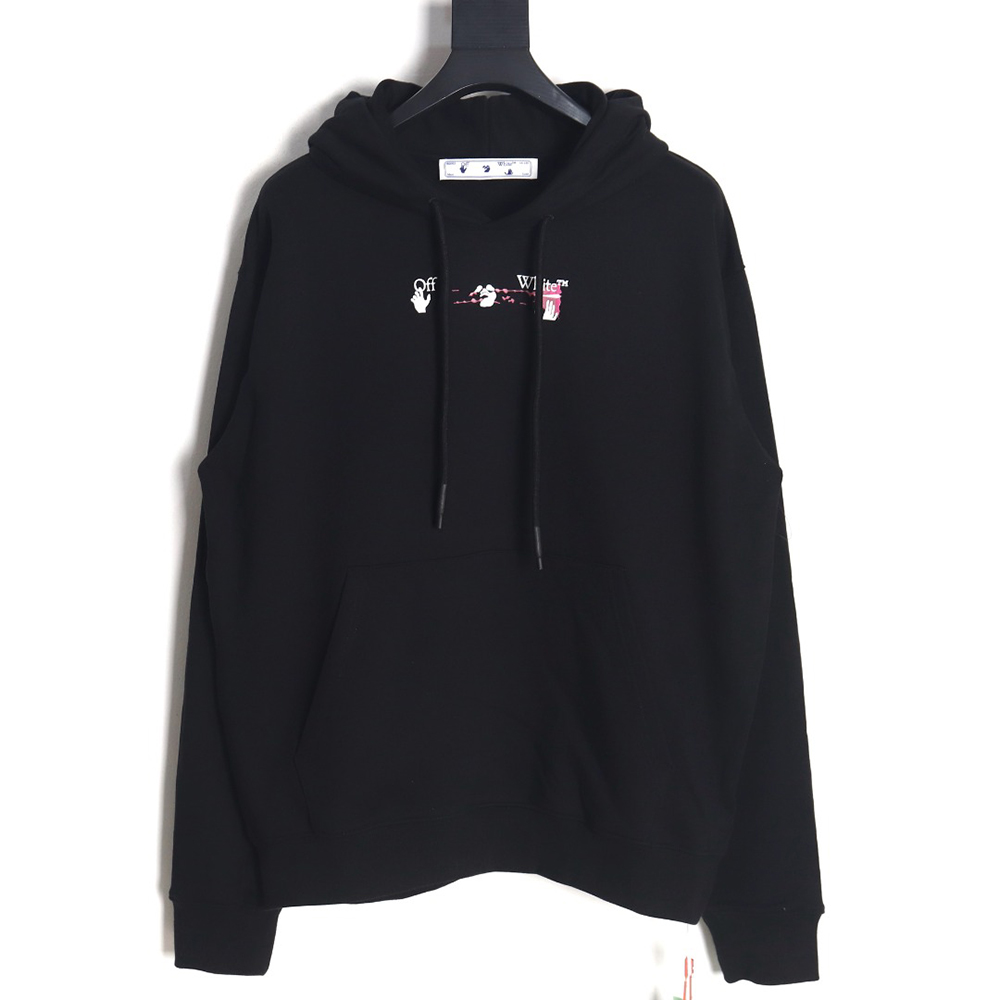 OFF-WHITE Acrylic Arrow Hoodie