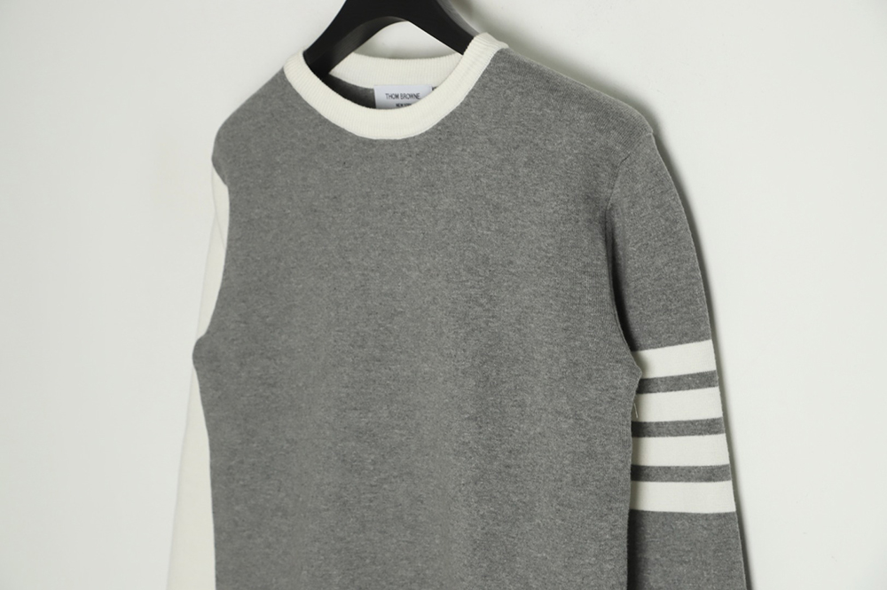 Thom Browne 22FW dog walking crew neck sweater