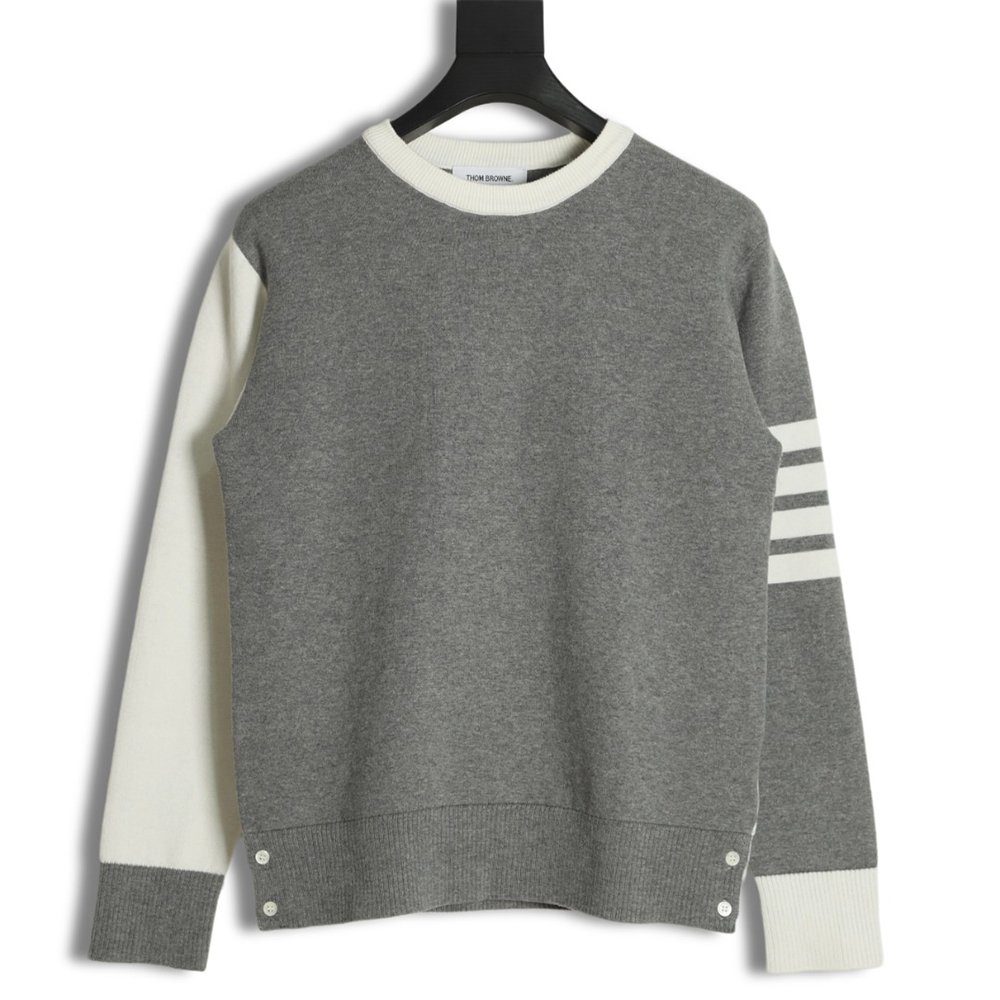 Thom Browne 22FW dog walking crew neck sweater