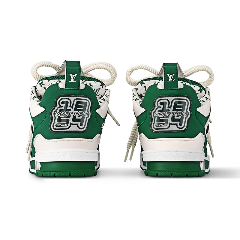 l0*is V*t0n lv skate sneaker green white