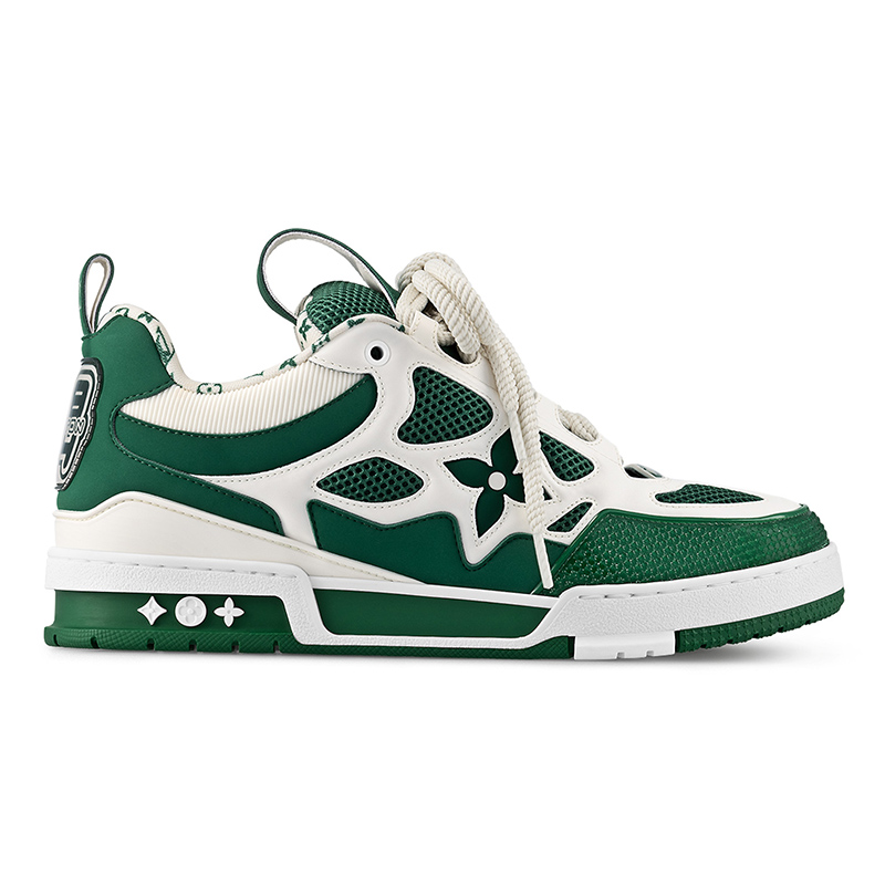 l0*is V*t0n lv skate sneaker green white