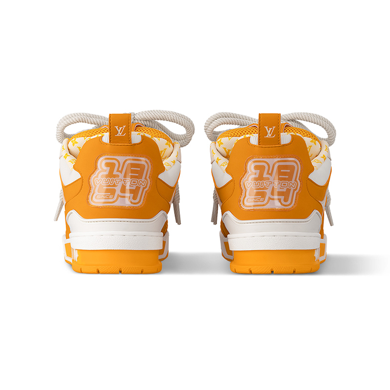 l0*is V*t0n lv skate sneaker yellow white