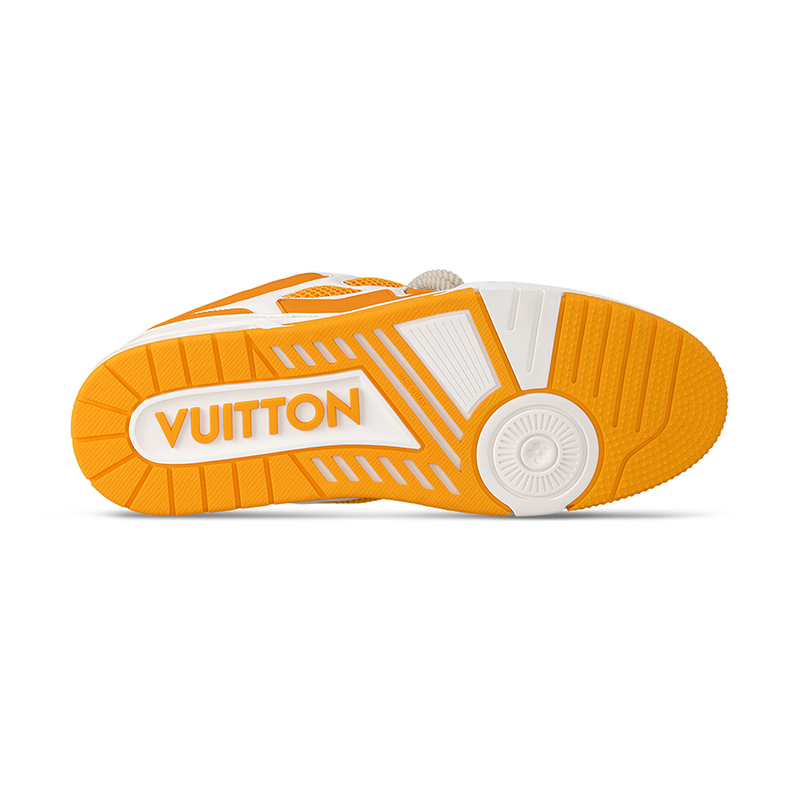 l0*is V*t0n lv skate sneaker yellow white