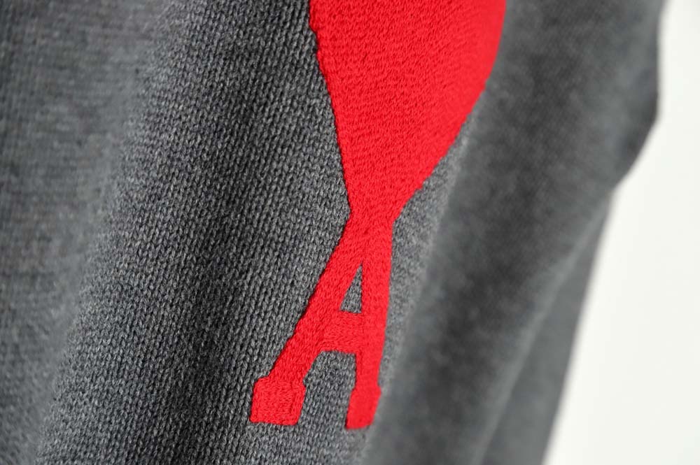 AMI PARIS 21FW love embroidered crew neck sweater_CM_4