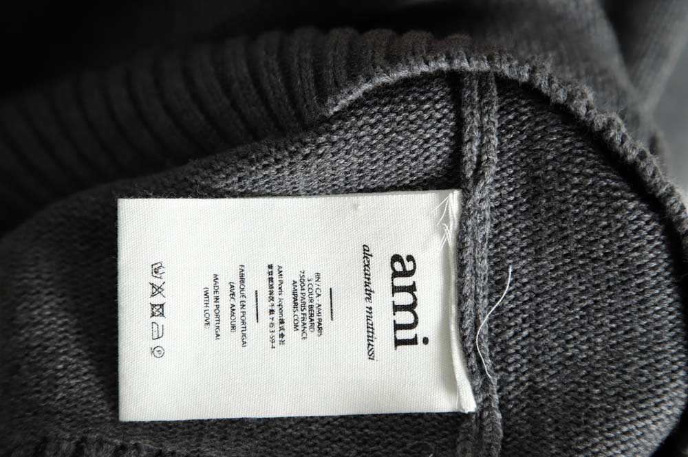 AMI PARIS 21FW love embroidered crew neck sweater_CM_4