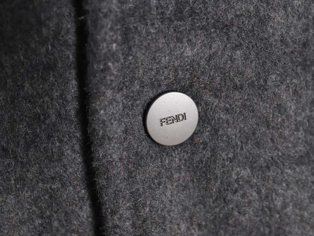 F**di F**di fd 22fw all-over jacquard ff double-sided wool bomber jacket