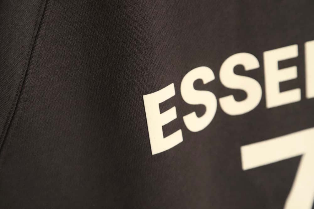 FEAR OF GOD FOG essential double thread flocking 77 printed round neck sweatshirt_CM_1