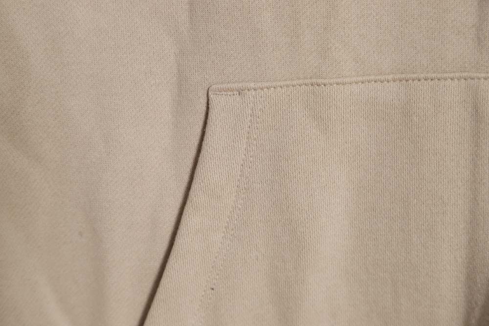 FEAR OF GOD FOG Season 7 main line flocked 7-letter hoodie