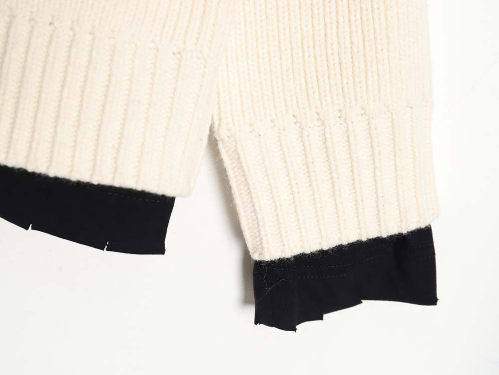 Givenchy GVC 23FW tiered zipper hooded sweatshirt