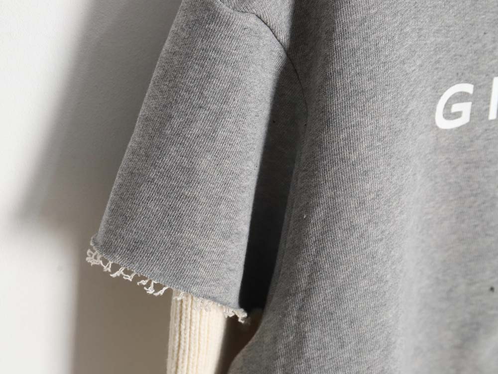 Givenchy GVC 23FW tiered zipper hooded sweatshirt