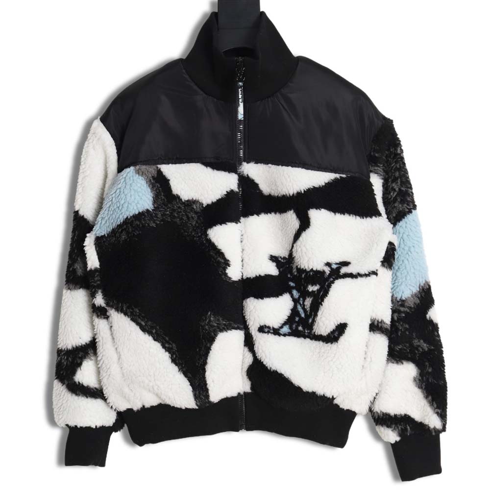 l0*is V*t0n l0*is V*t0n ski series lamb wool jacket