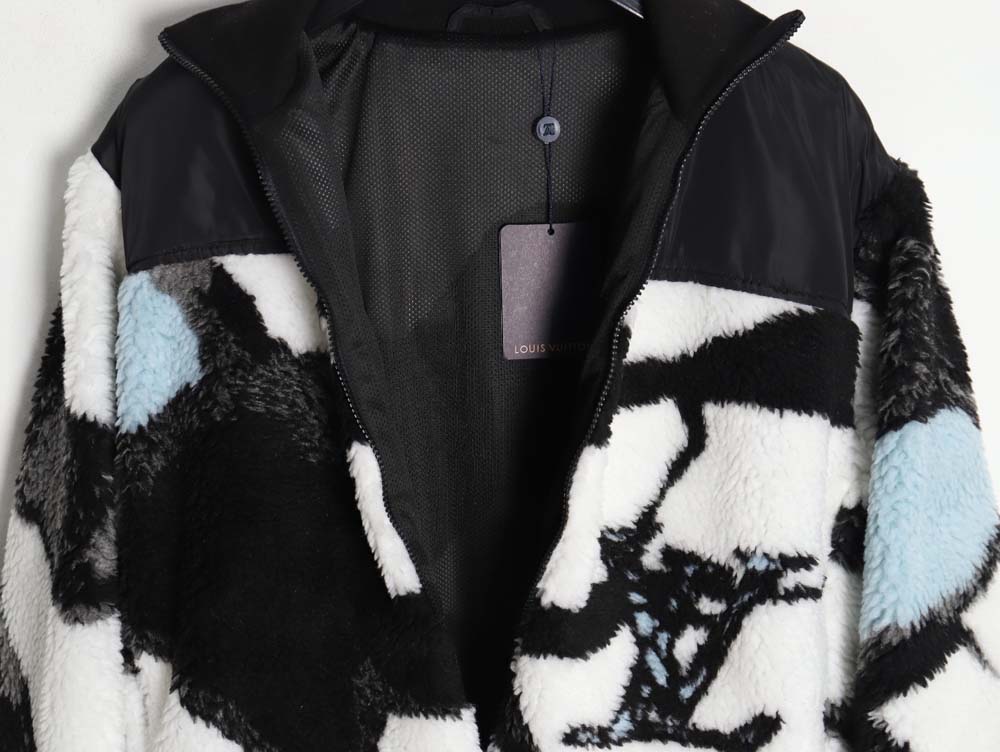 l0*is V*t0n l0*is V*t0n ski series lamb wool jacket