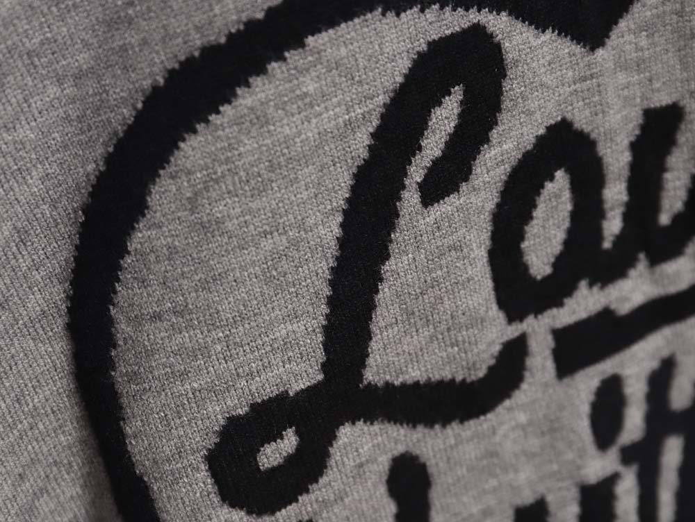 l0*is V*t0n l0*is V*t0n 23fw love jacquard crew neck sweater