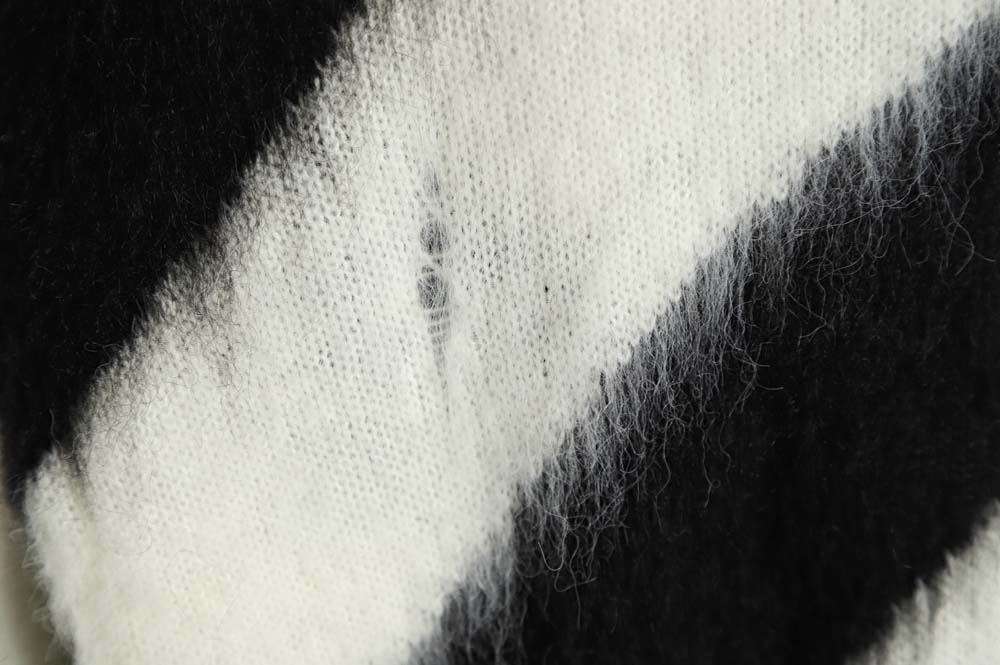 OFF WHITE OW mohair sweater