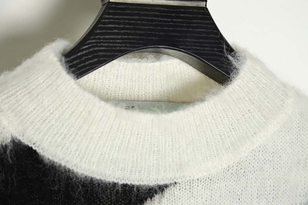 OFF WHITE OW mohair sweater