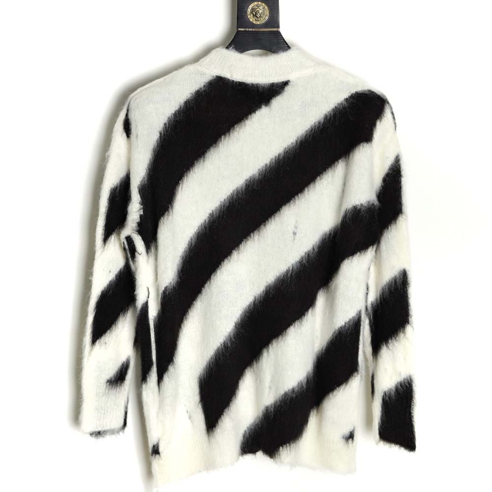 OFF WHITE OW mohair sweater